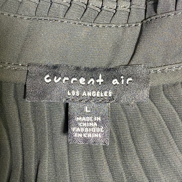 Current Air Angelica Pleated Blouse Size L‎ NWT - Picture 5 of 6